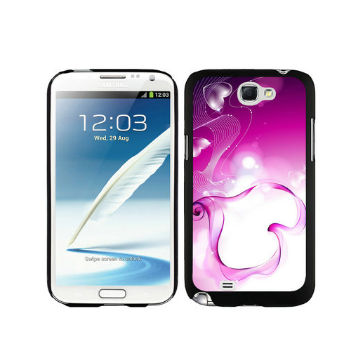 Valentine Love Silk Samsung Galaxy Note 2 Cases DND - Click Image to Close